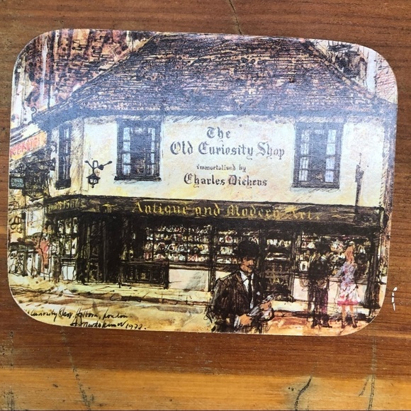 Set of 4 Cloverleaf Cork Back Coasters London Historical Landmarks - Picture 5 of 6